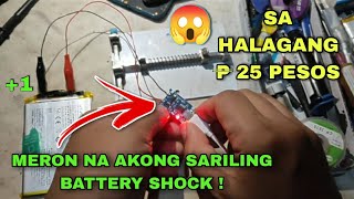 PAANO GUMAWA NG BATTERY SHOCK NG CELLPHONE | HOW TO USE CHARGING MODULE 18650