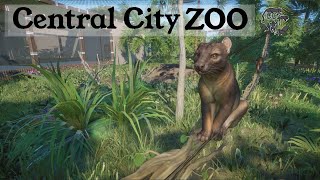 Building a Madagascar house for Fossa in Planet Zoo | Central CIty Zoo