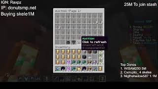 (🔴LIVE donutsmp 🔴) Rating Bases/FFA/Trading 4M BOUNTY !!