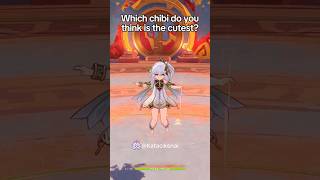 Who is the cutest chibi!?? #genshinimpact #genshin #hoyocreators #hoyoverse #nahida #qiqi #kachina