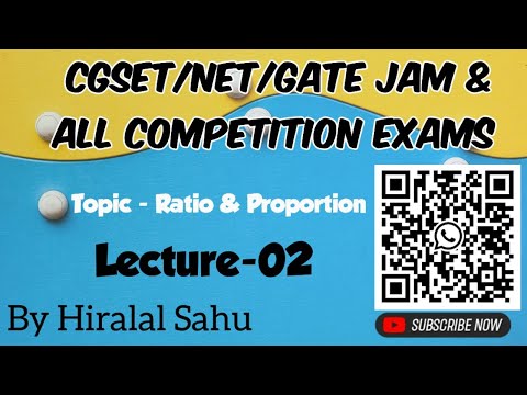 Ratio and Proportion (अनुपात & समानुपात) #cgsetexam2024 #csirnet #cgvyapamexam