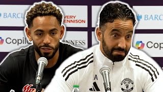 Ruben Amorim and Matheus Cunha pre-match press conference | Manchester United v West Ham United