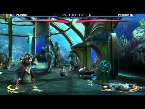 IPT.JamesSenpai (Aquaman) vs IPT.Manza (Scorpion) Injustice Round Robin at Imperium (08/16/2014)