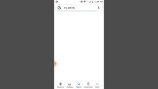 how delete Google activity