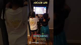 🕹 Got to teach them young arcade games  #arcade #games #gamersetup #fun #gaming #retro #decor