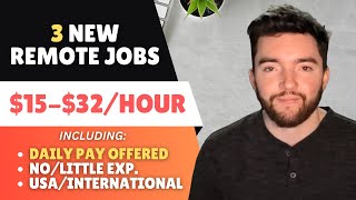3 Remote Jobs with Daily Pay Options – Hiring Now for July & August 2025