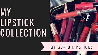 My Lipstick Collection India+Best Ipsticks for Indian skintone Review and swatches #Beautyobsessed
