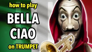How to play Bella Ciao on Trumpet | Brassified