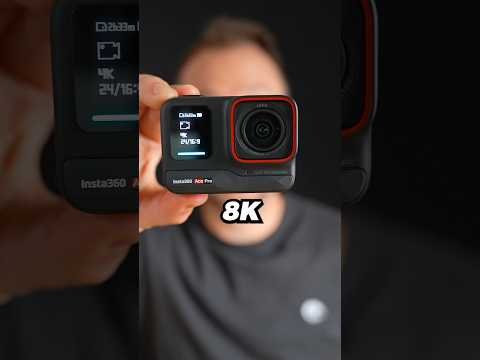 World’s First 8K Action Camera! 📸 #insta360 #acepro