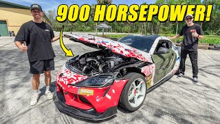 Adam LZ Built Me a Pro Drift Car! - 3.4 Liter 2JZ Supra