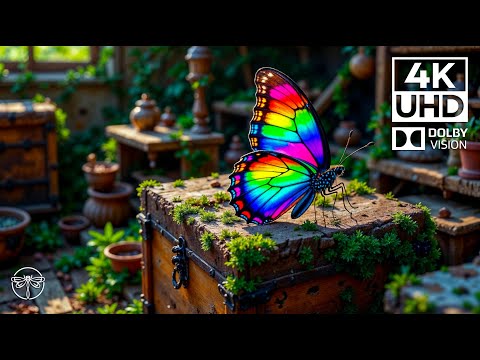 The Insects’ Song 4K 🦗🎼 | Gentle Piano & Fluttering Wings in Nature’s Quiet Rhythm