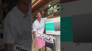 Hisense 32inch Digital TV at 390,000/= with free to Air Decoder #hisensetv #dombelo