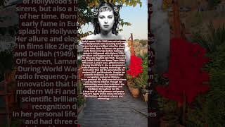 Hedy Lamarr  Beauty Beyond the Screen #facts #hollywood  #love #motivation  #movie