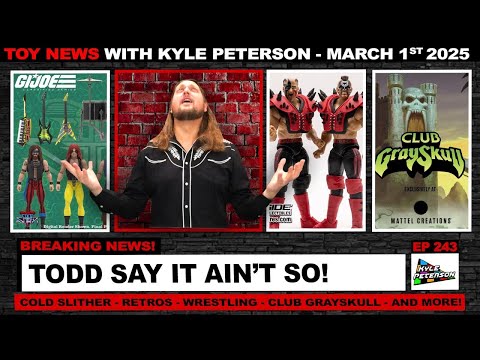 Toy News For The Week of February 23rd 2025! Todd Tell Me A Lie & So Much More!