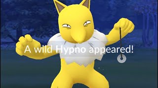 Hypno in the Wild! Pokémon GO Evolved Catches #pokemon #pokemongo #hypno #drowzee #shorts