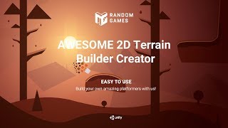 Awesome 2D Terrain Creator Trailer | Unity Assets | Random Games