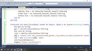 class#4 update and delete data in asp using vb code