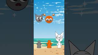 This song did something weird to GRAY, WENDA & OREN! 😂🎵 #animation #sprunki #funny
