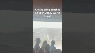 Rainy day at #disneyworld #rain #protips #learnfrommymistakes #preparation