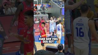 asan daw foul dun ref? #pba #pbalive #basketball #shorts #tnttropang5g#rainorshine#rhj#kellywilliams