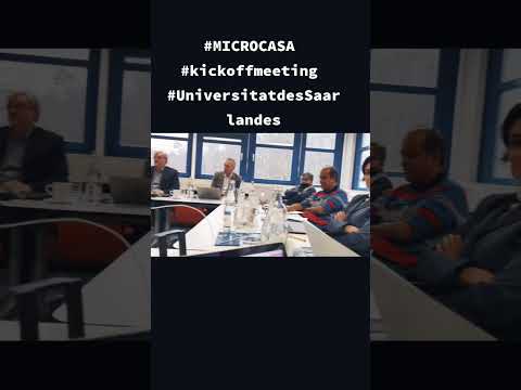 #MICROCASA KICKOFF MEETING