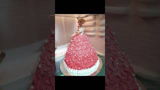 Doll cake | how to make doll cake  #dollcake #cake #cakedecorating #shorts #viralshorts #viralvideo