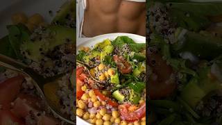 Chickpea Salad 🤤 Quick & easy meal prep!