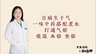百病生于气，一味中药搭配煮水，打通气郁、痰湿，血郁、食郁  #中医 #知识