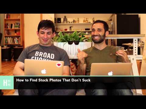 How to Find Stock Photos That Don't Suck HNN#23