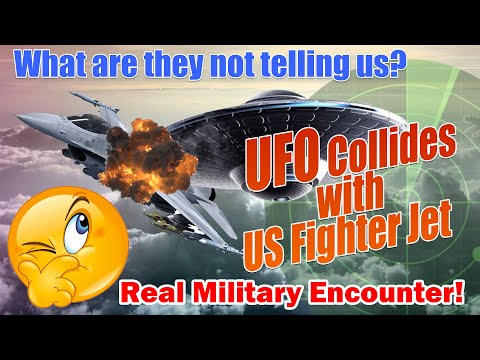 UFO collides with US fighter jet, cracks canopy, over Arizona | Real Incident Explained!