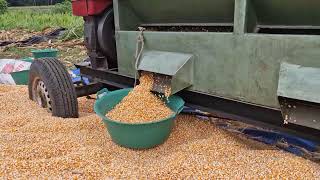 Farmers’ Secret Weapon: The Time-Saving Corn Grinder!  -Agriculture Farming