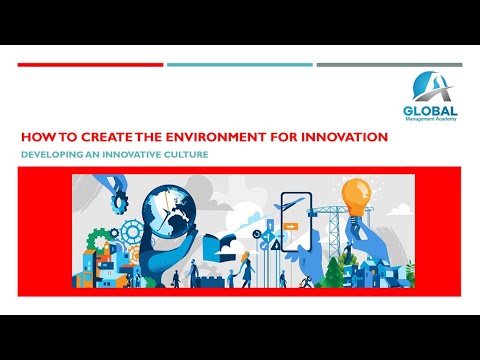 How to Create the Environment for Innovation in your Organization