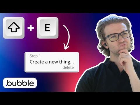 Create Keyboard Shortcuts In Your Bubble Application | Bubble.io Tutorial