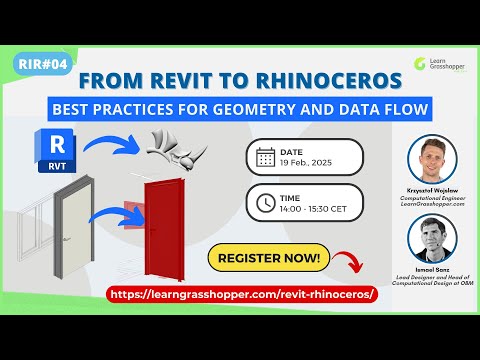 FROM REVIT TO RHINOCEROS: Best Practices for Geometry and Data Flow