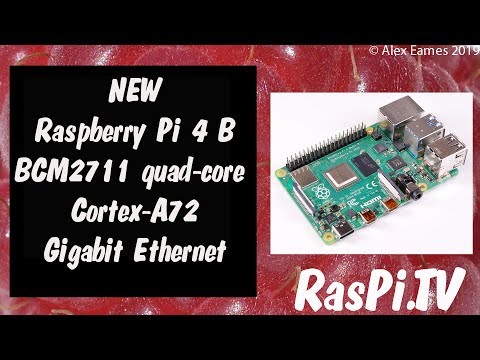 Raspberry Pi 4B Launch Video