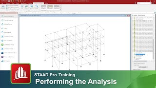 Preparing the Model for Connection Design in STAAD.Pro