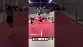 Insane 05 Consecutive Deadly Smashes | #badminton #insanelion #shorts