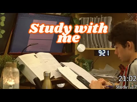 🔴LIVE 1.5 HOURS | Day 500 | NO BREAKS Study With Me Pomodoro | Thunderstorm