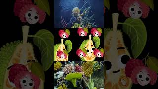 🌴Bear Sensory - Fruit Dance Party! - Fun Animation and Upbeat Music! #fruitparty #babysensory