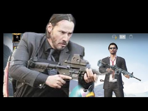 #1vs4 #solo vs squad battleground Strategy play... #JohnWick