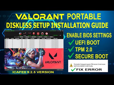 Valorant Portable for Diskless Setup Tutorials Update 2025