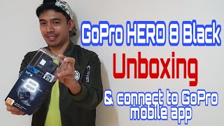 GoPro Hero 8 Black Unboxing | Connect to GoPro mobile app