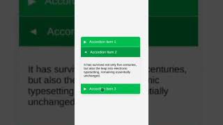 Accordion using HTML CSS 🌟