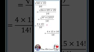 Simplify! #maths #mathematics #matholympiad #mathlovers #algebra #japan