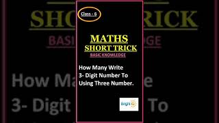 CBSE/NCERT Math Class 6  | Basic Knowledge - 3 | 3- Digit Number #BrightIQ