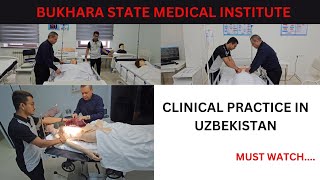 CLINICAL PRACTICE and MBBS in UZBEKISTAN 🇺🇿 | BUKHARA | #mbbsinuzbekistan #neet #india #mbbs #abroad