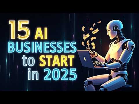 15 EASY Business Ideas to GET RICH with AI Agents in 2025 No Code Needed