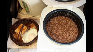 炊飯器でそばの実のカーシャ