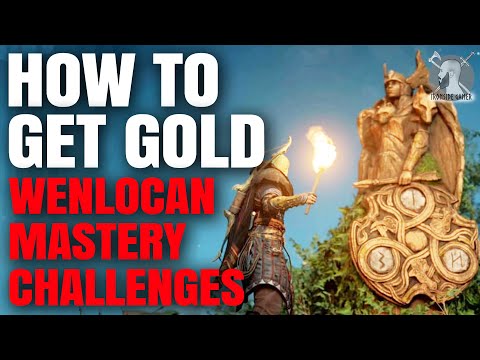 Wenlocan Mastery Challenges - How to get Gold Assassin's Creed Valhalla