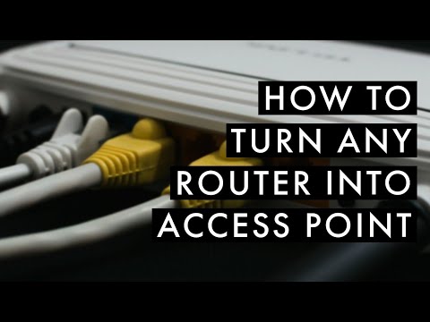 How to Turn Any Router Into A WiFi Extender | Access Point | wifi repeater